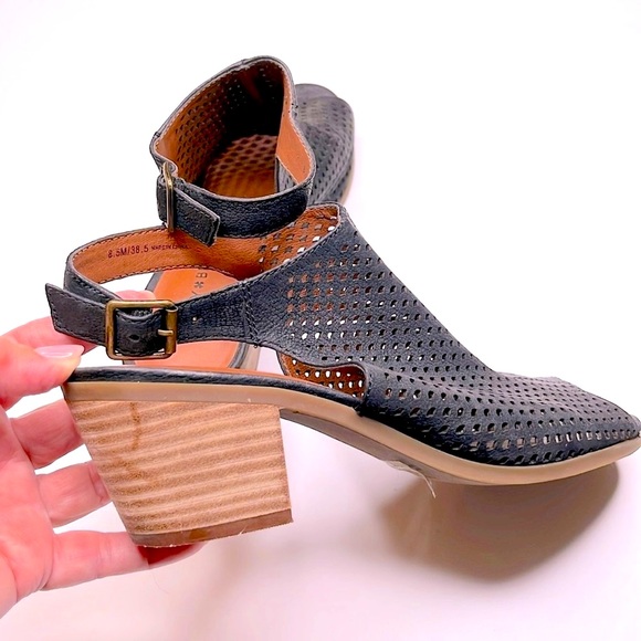 LUCKY BRAND Bertel Open Toe Bootie Sandal - Picture 7 of 9